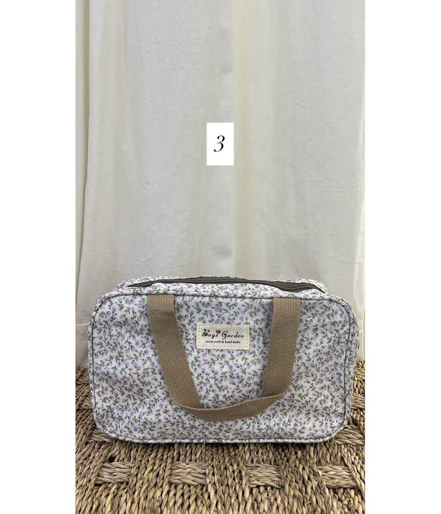 Neceser Mini Doble Floral