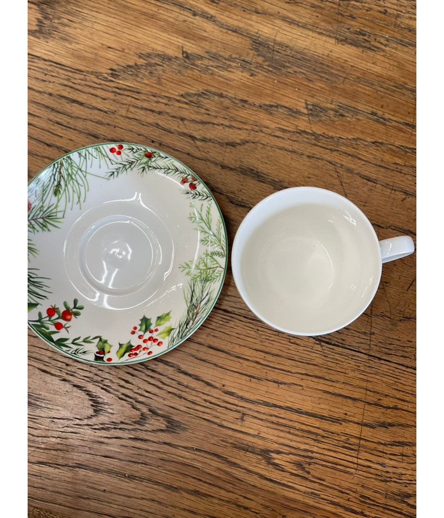 Taza Porcelana con Plato
