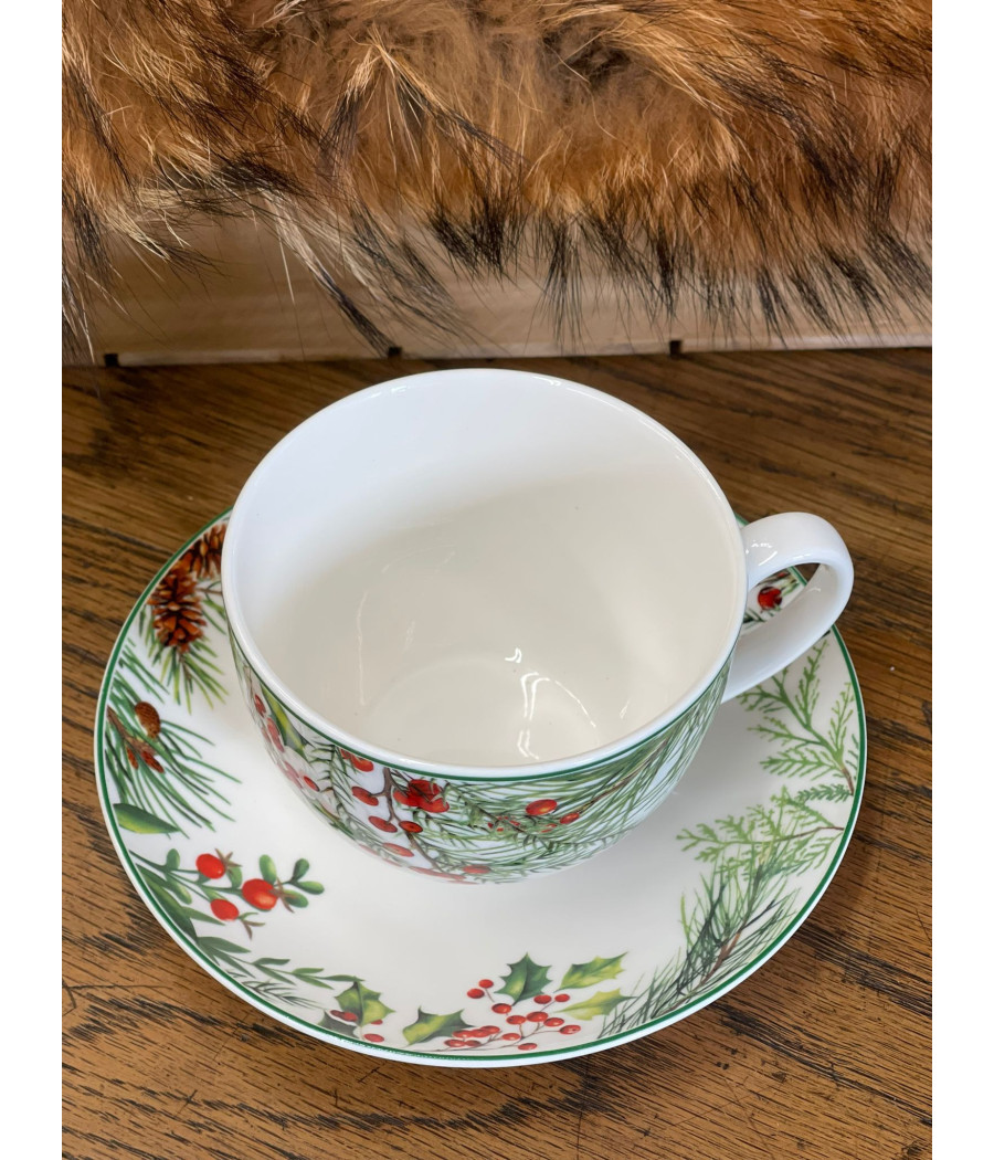 Taza Porcelana con Plato