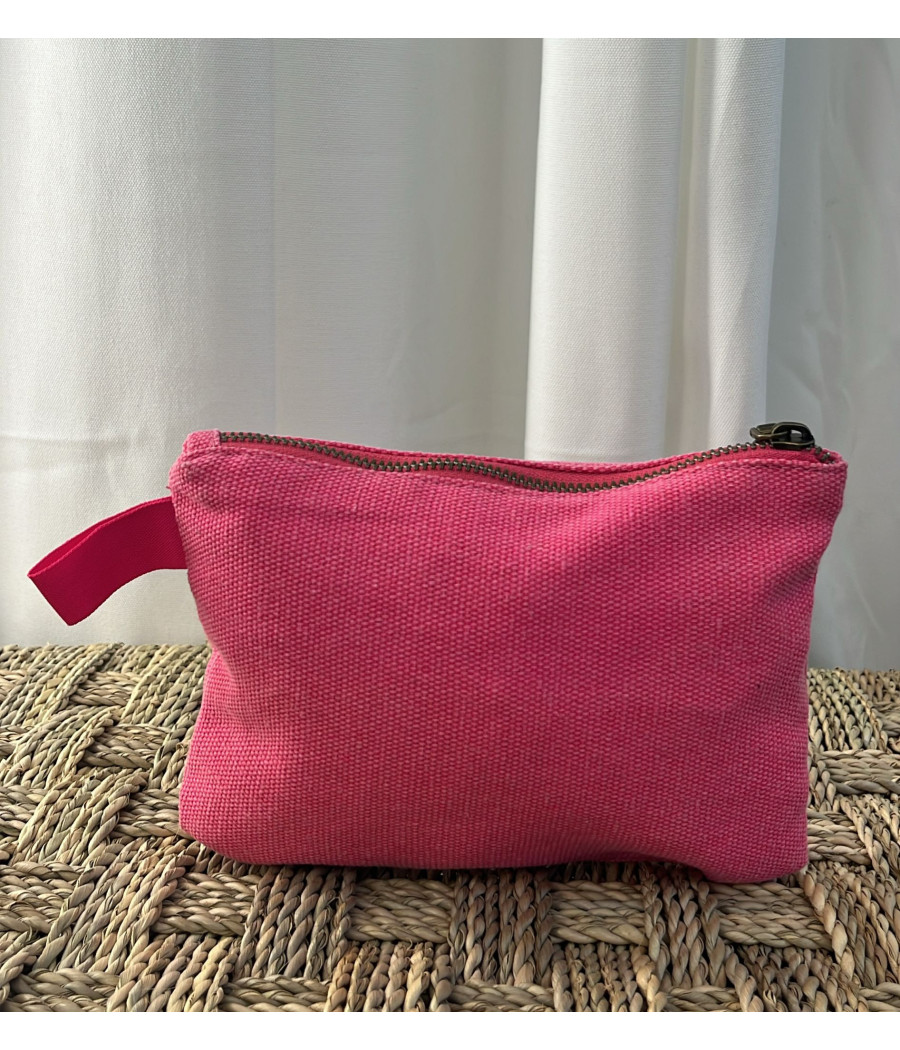 Neceser Tela Rosa