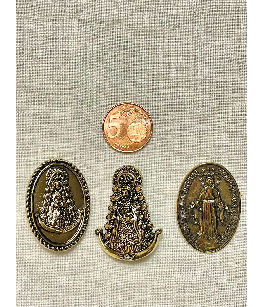 Broches Virgen